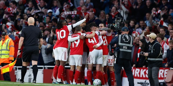 Premier: l'Arsenal batte il Burnley e si avvicina al titolo