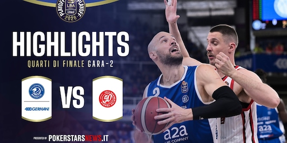 Germani Brescia - Pallacanestro Trieste | PokerstarsNews Highlights Serie A Unipol 2025/2026