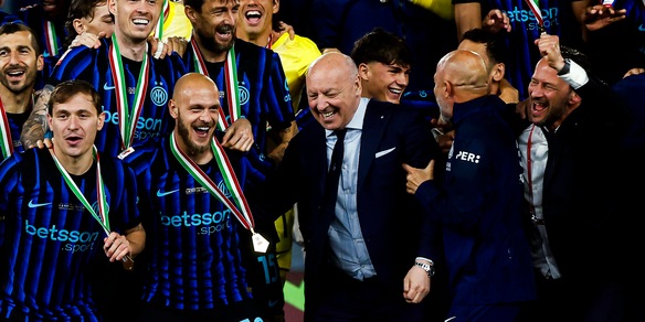Festa Inter all'Arena, allenamento davanti ai tifosi