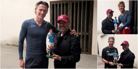 De Bruyne, McTominay e Hojlund, un omaggio speciale da San Gregorio Armeno