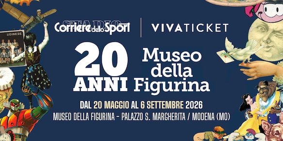 Il Museo della Figurina festeggia 20 anni: online i biglietti per l’evento a Modena