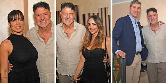 L'ex romanista Scarnecchia apre un ristorante: quanti amici per lui tra chiacchiere e brindisi
