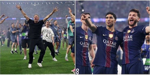 Trionfo Psg, Gabriel sbaglia il rigore decisivo e scoppia la festa: le immagini da Budapest