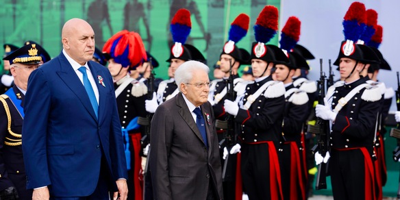 2 giugno: Mattarella a Crosetto,forze armate ne rappresentano impeccabilmente spirito