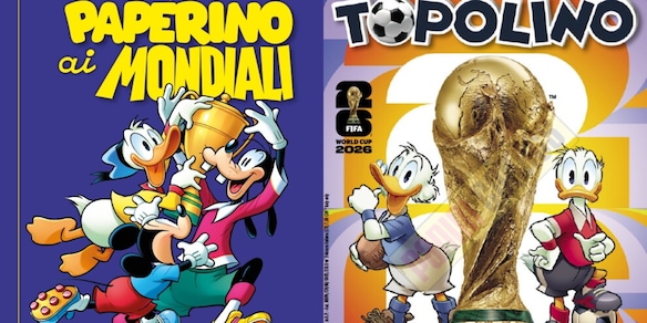 Anche Topolino "partecipa" ai Mondiali di calcio 2026