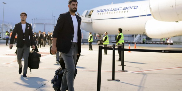 Mondiali: la nazionale dell'Iran è arrivata a Los Angeles