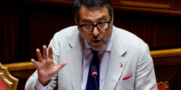 Salvini, sul ponte Stretto inchiesta preventiva con presunzione di colpevolezza