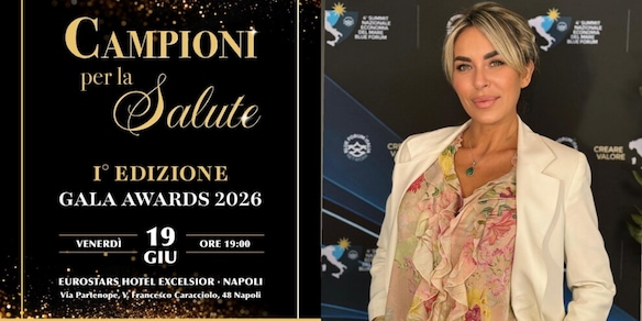 Campioni per la Salute Awards: a Napoli la prima edizione del Gala che unisce sport, medicina e impegno sociale nel segno della prevenzione