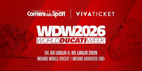 Biglietti World Ducati Week 2026: a Misano la grande festa dei 100 anni Ducati