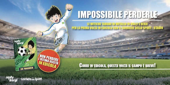 Holly e Benji, non perdere l’appuntamento settimanale: arriva Ed Warner