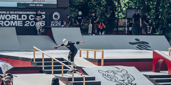 Skateboarding: a Roma lo show urbano delle stelle mondiali