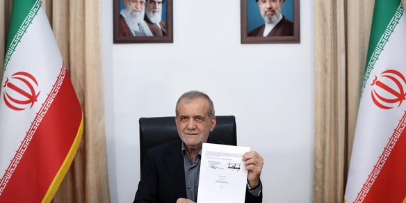 Pezeshkian, 'non cerchiamo l'atomica, ma non rinunceremo ad arricchimento uranio'