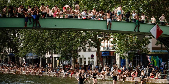 Caldo torrido in Francia, ieri dieci morti per annegamento
