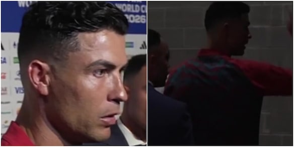 Gli fanno una domanda su Messi: la reazione di Cristiano Ronaldo diventa virale