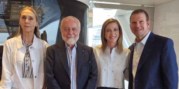 De Laurentiis: "Allegri? Non se ne può parlare. Dobbiamo migliorare in Europa"