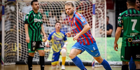 Futsal, Serie A KINTO: il barrito dell'Elefante e un Pulvirenti mvp: la Meta Catania porta le Finals a gara-3