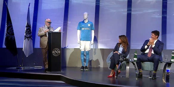 De Laurentiis si commuove parlando della famiglia e del Napoli