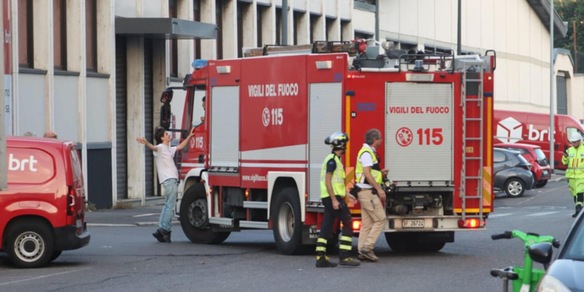 Domato il maxi incendio a Milano
