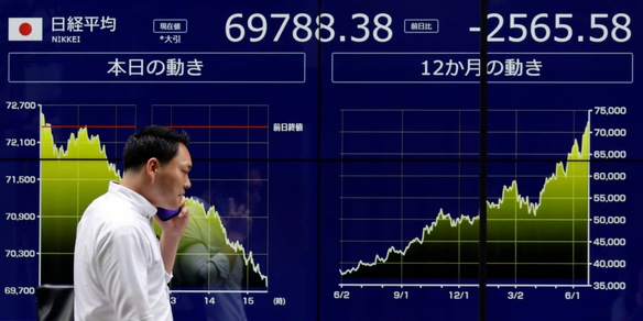 Borsa: Tokyo, apertura in ribasso (-0,29%)