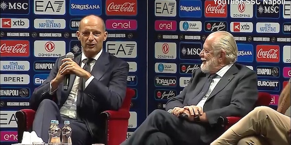 Napoli, Allegri si commuove ricordando la mamma