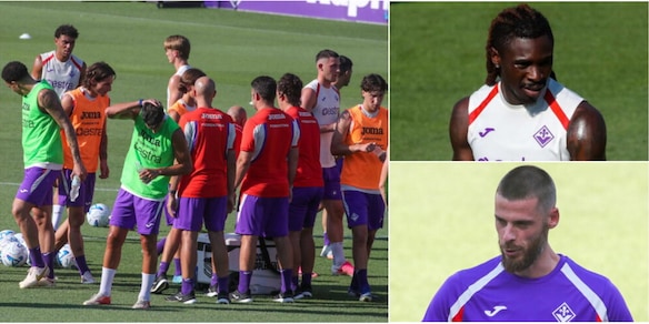 Fiorentina, secondo giorno di ritiro al Viola Park: problemi per De Gea, Grosso studia Kean