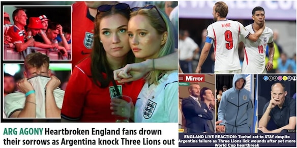 La stampa inglese distrutta dall'eliminazione: "Abbiamo il cuore spezzato"