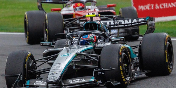 F1: Belgio; vince Antonelli, seconda la Ferrari di Leclerc