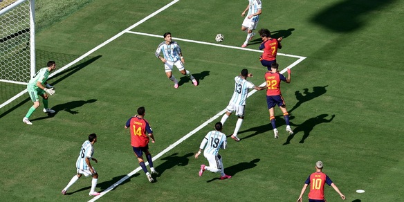 1-0 all'Argentina, la Spagna e' Campione del Mondo
