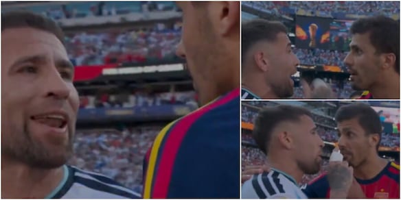 Svelato cosa ha detto Otamendi a Rodri nel caos finale di Spagna-Argentina: ecco la ricostruzione