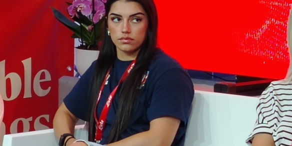 Il tatuaggio di Giulia Imperio a Giffoni Sport: “Tutto è possibile”