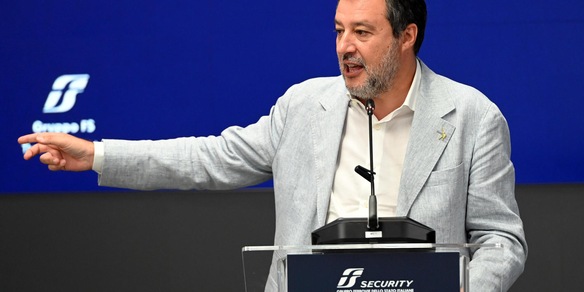 Salvini, tensioni a marcia no Tav frutto sinistra che alimenta odio contro divise