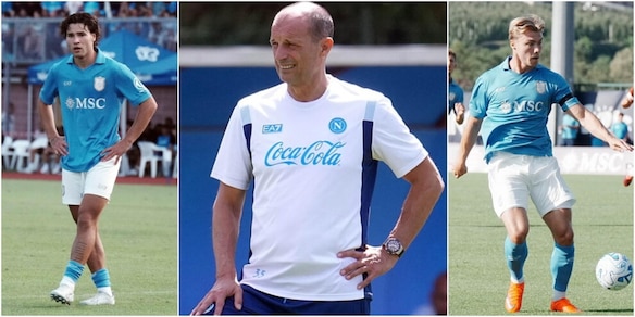 Napoli, la probabile formazione di Allegri contro la Carrarese