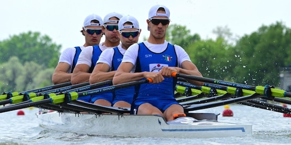 A Varese remi azzurri in acqua per gli Europei di Canottaggio