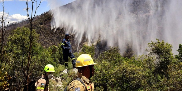 Incendio sull'isola greca di Paros, 'la situazione migliora'