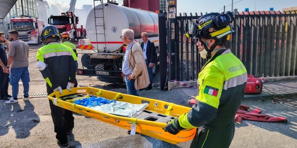 Edificio crollato a Messina, individuato un corpo sotto le macerie