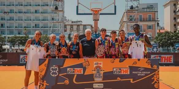 Finals Under 14, Caffè Latte e Le iene Campioni d’Italia. Le congratulazioni del presidente Petrucci