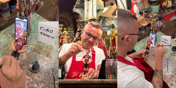 L'omaggio del maestro napoletano Genny Di Virgilio a Franco Baresi