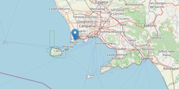 Terremoto a Napoli, la scossa ai Campi Flegrei di magnitudo 4.7