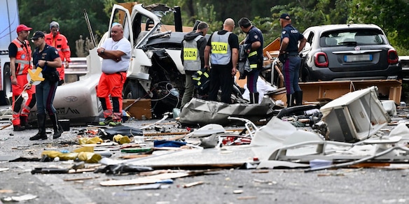 Presidente dell'Umbria: sei morti e 34 feriti nell'incidente sulla Terni-Rieti