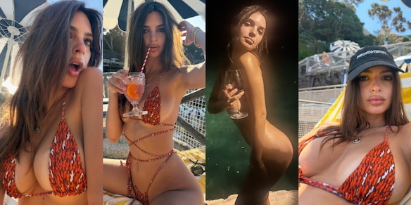 Emily Ratajkowski esplosiva e super sensuale in bikini: le nuove foto fanno impazzire i social