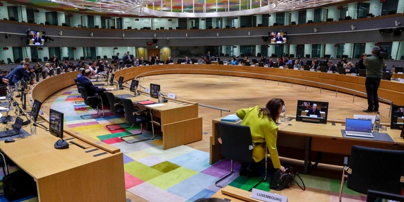 Fonti Ue, 'alla riunione del Coreper espressa forte solidarietà a Madrid'