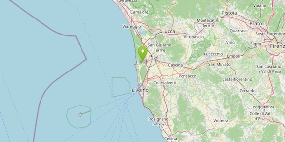 Terremoto magnitudo 4.3 a 7 km da Pisa, gente in strada