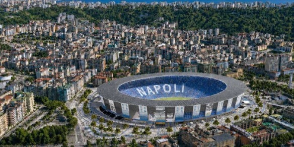 Calcio: ecco il nuovo Maradona, così Napoli si candida ad Euro 2032