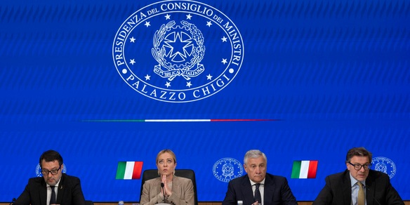 Meloni vede Salvini, Tajani e Giorgetti prima del Cdm