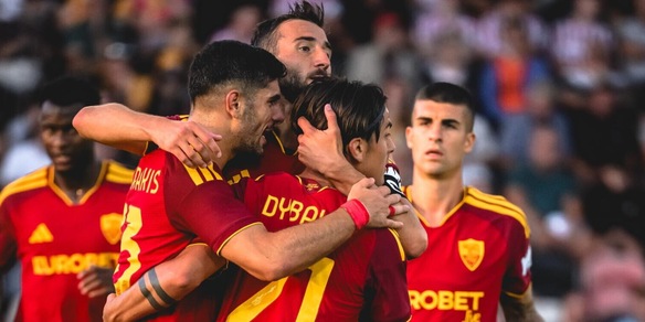 Segnano Castro e Koulierakis, la Roma supera il Newport County. Ora Gasperini aspetta i rinforzi