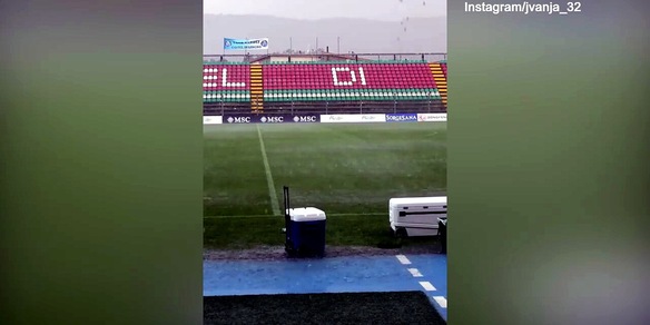 Milinkovic Savic, allenamento al fresco