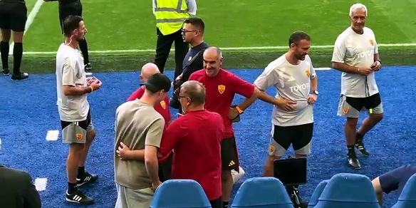 Toh, chi si rivede: Ferguson incontra Gasperini prima di Brighton-Roma