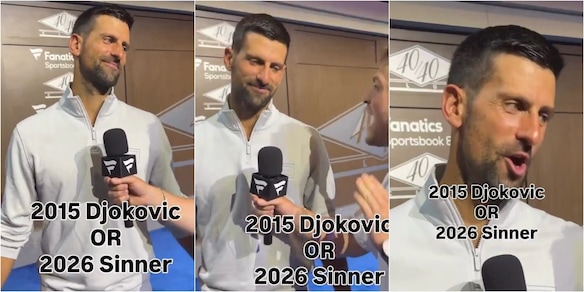 Djokovic fulmina l’intervistatore per il paragone con Sinner: “Già conosci la risposta…”