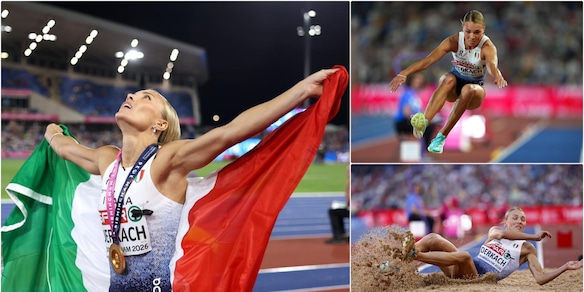 Derkach, un triplo salto nell'oro agli Europei di Atletica