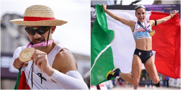 Europei atletica, Italia nella leggenda con Stano e Fiorini: doppietta d'oro nella maratona di marcia